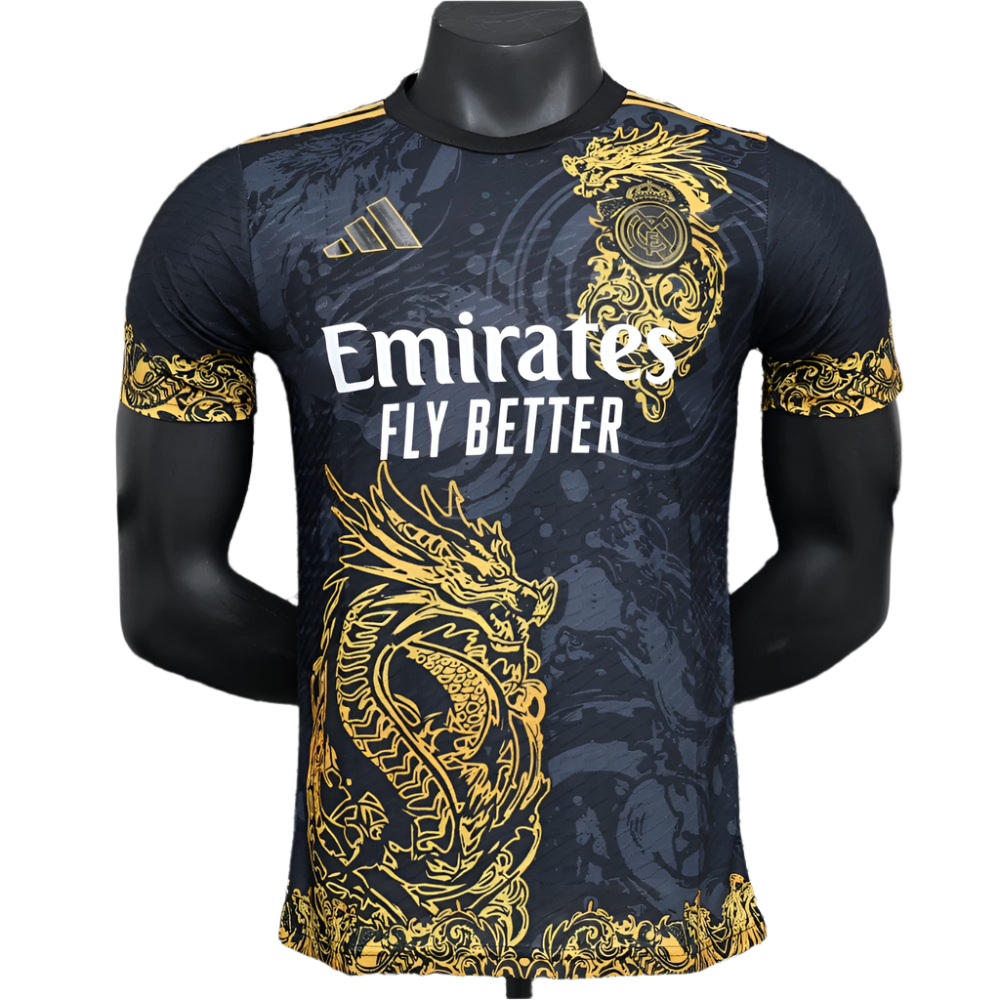 Real Madrid | 2024/2025 Gold Dragon Jersey