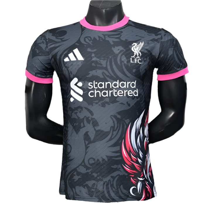 Liverpool | 2025/2026 Black Pink Special Jersey