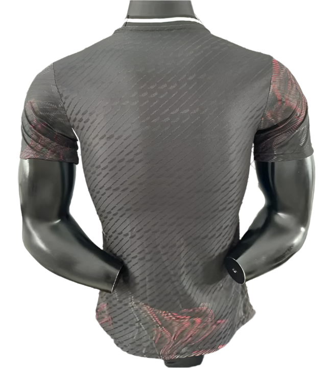 Manchester United | 2025/2026 Black Red Pattern Jersey