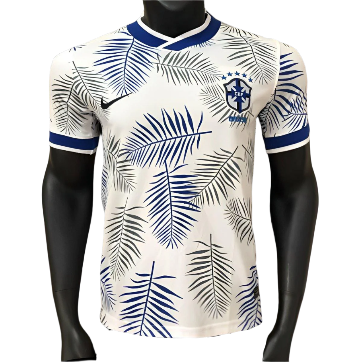 Brazil | 2025 Special White Palm Leaf Jersey