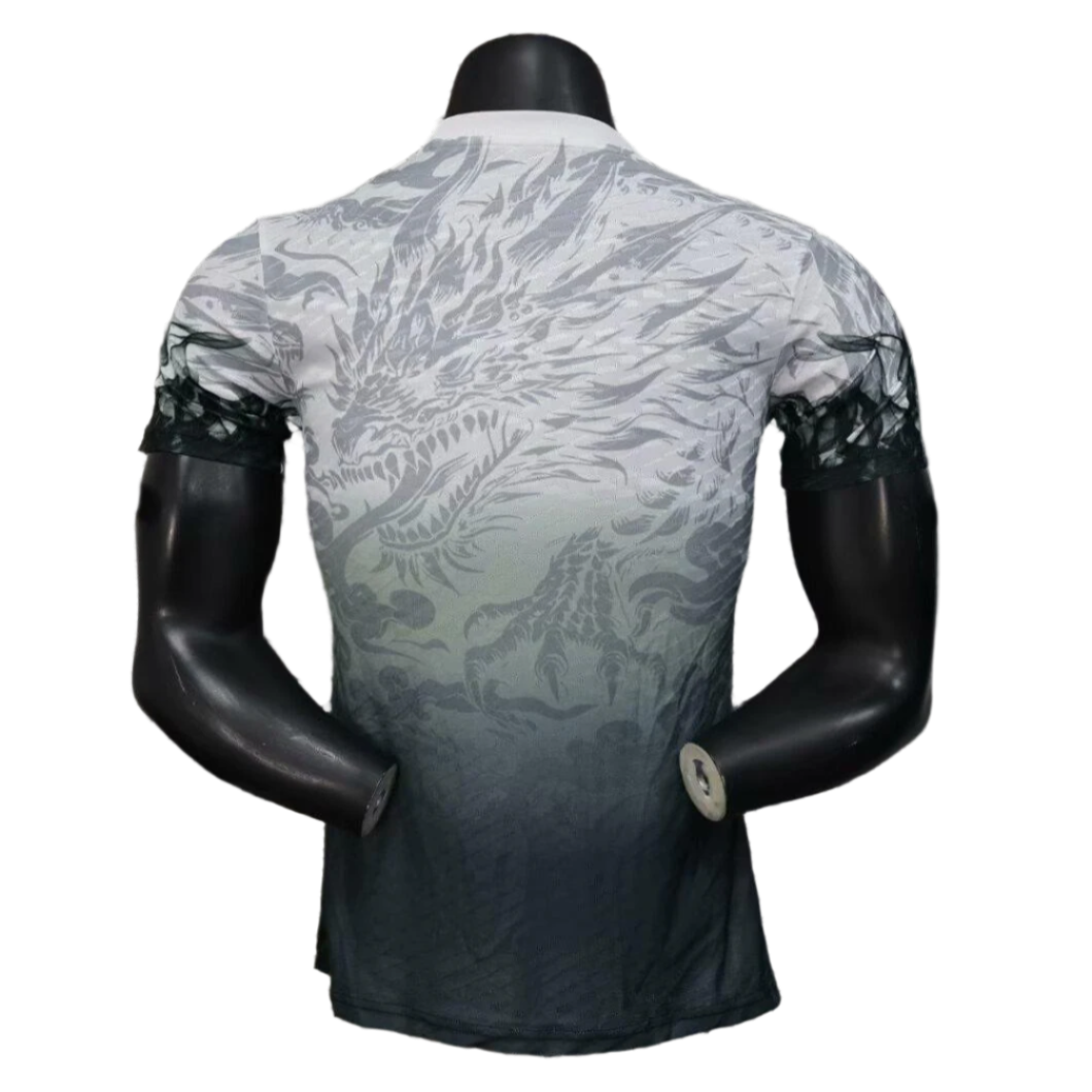 Real Madrid | 2025/2026 Black White Dragon Special Jersey