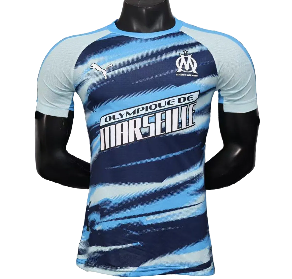 Olympique Marseille | 2025/2026 Wave Blue Jersey