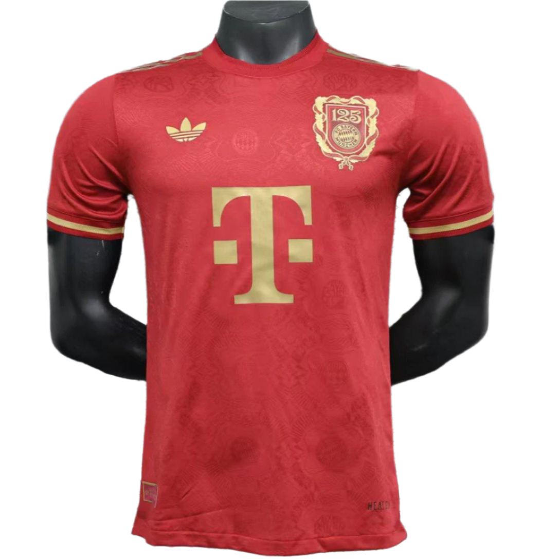 Bayern München | 2025/2026 Red 125th Anniversary Jersey