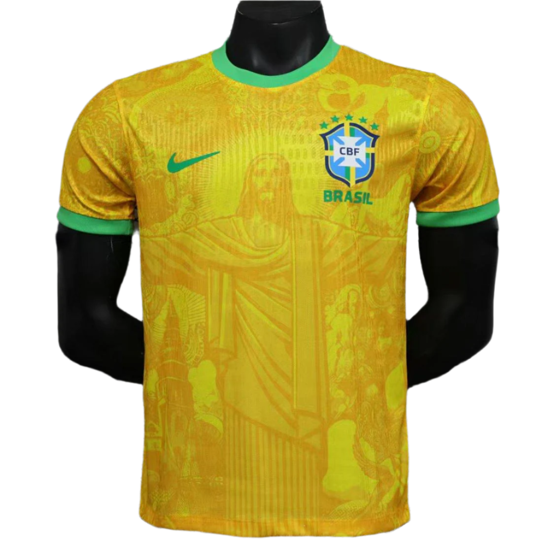 Brazil | 2024 Special Jesus Christ Jersey 3