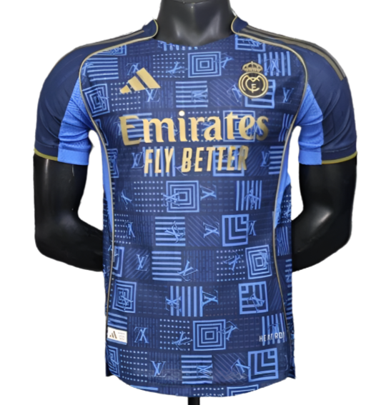 Real Madrid | 2025/2026 Blue Gold Special Jersey